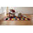 Captivating Amara Multicolored Hand Tufted Wool Contemporary Transitional 5' x 8' Area Rug
