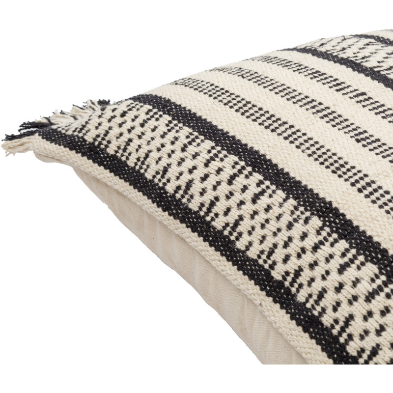 Jeté de coussin en polyester Eerts, 18 po x 18 po