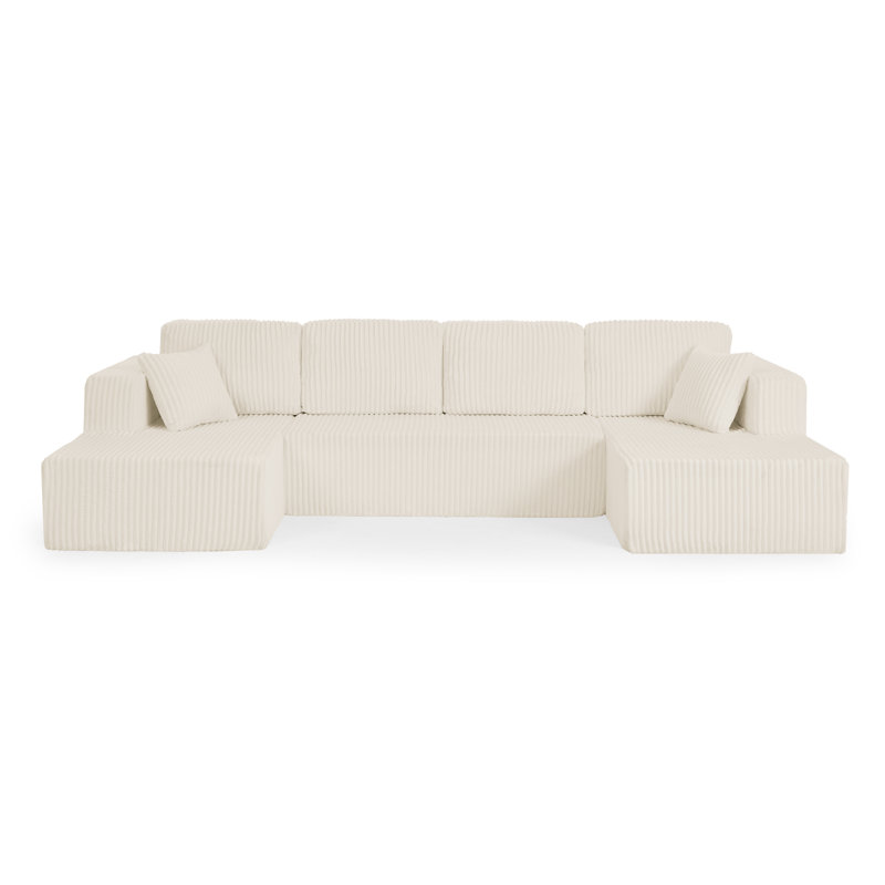 Wrought Studio U Shape Modular Sectional Sofa - Wayfair Canada