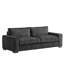 Corduroy Sofa With Sleek Design, 3 Seater Couch-1120291746