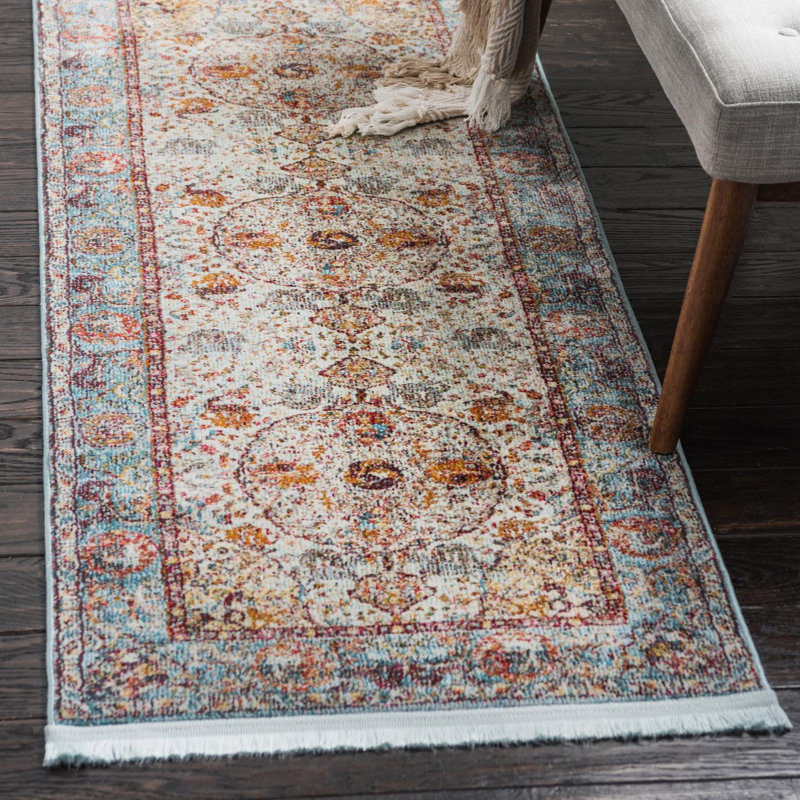 Folmar Oriental Indoor Rug, Runner 2'7" x 12'