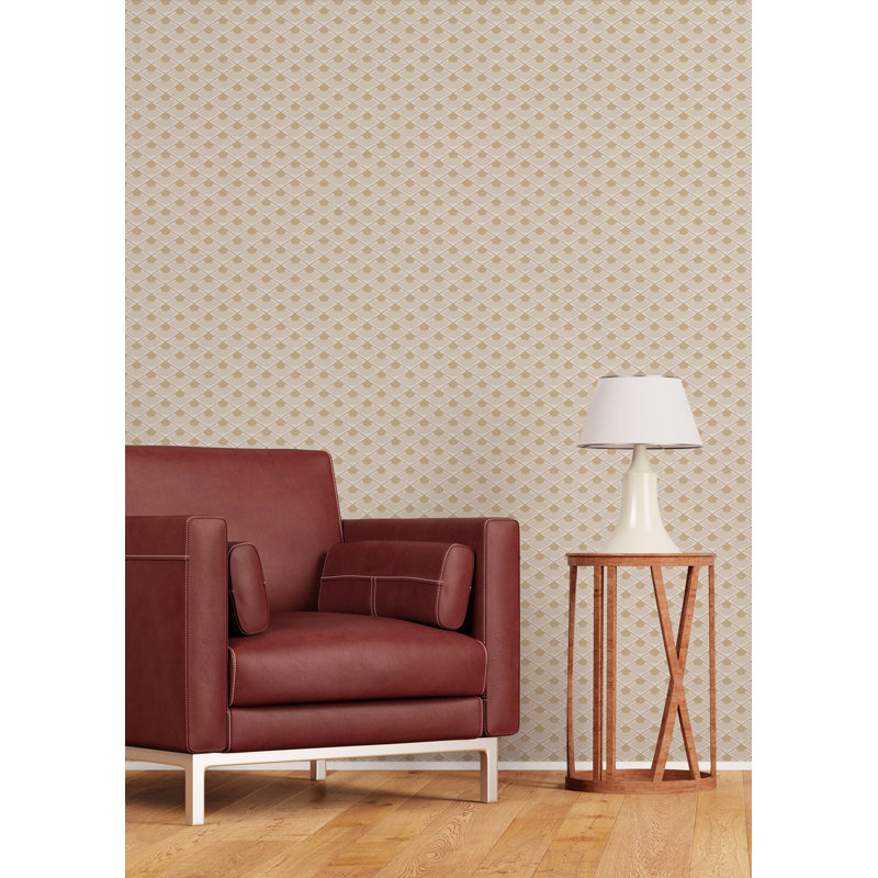 Don't Be Koi - Wallpaper by Julianne Taylor Style, Whale, Faux Grasscloth