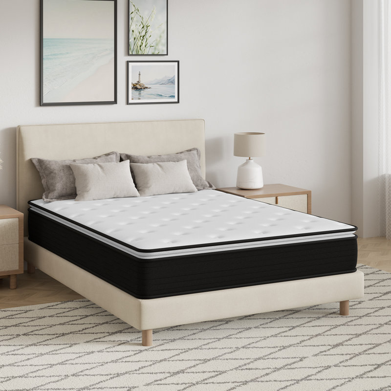 8"/10"/12" Plush Pillow Top Mattress - Sleep by Wayfair™, Queen, 10"