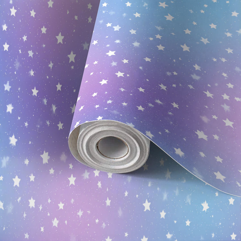 Peel and Stick PVC Wallpaper, Removable Self-Adhesive Wall Covering, Waterproof for Home Decor