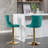 Kennasyn Swivel Upholstered Adjustable Height Counter Stool-481769128
