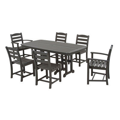 POLYWOOD La Casa Café 7-Piece Dining Set