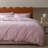 Double Stitch 100% GOTS Certified Long Staple Cotton Duvet Cover-108844665-108844653
