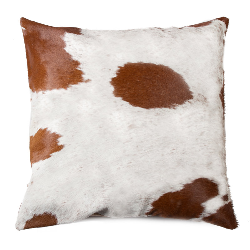  Coussin décoratif, Blanc / brun clair