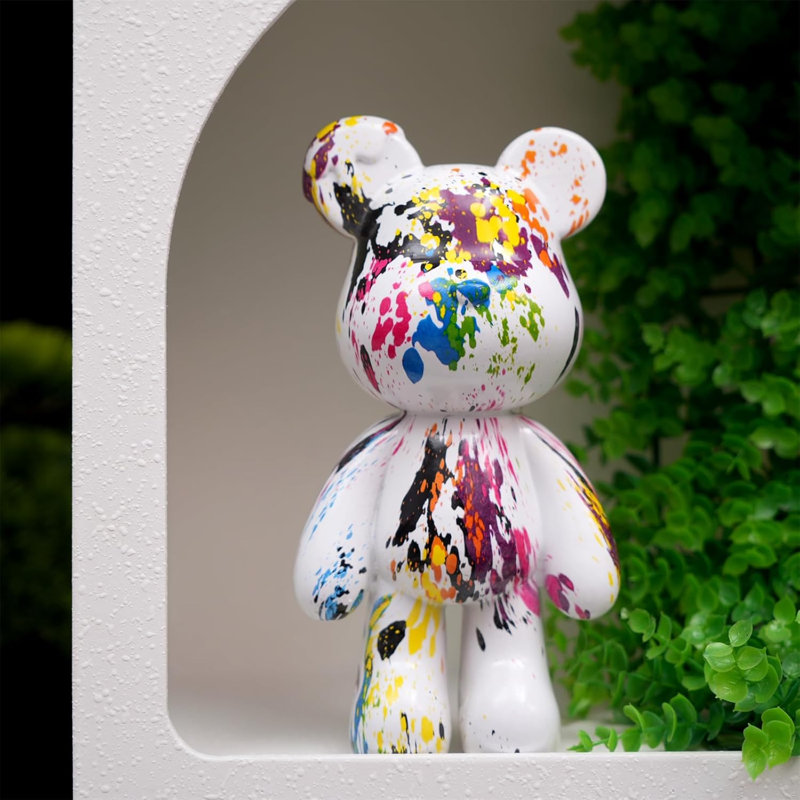 Abstract Bear Statue Decoration