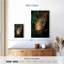 «Leopards Turquoise Eyed Leopard», reproduction sur toile-2106742441