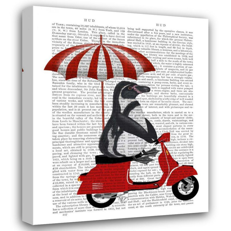 Art sur toile tendue avec toile Trinx Fab Funky, H 24 po x l 20 po