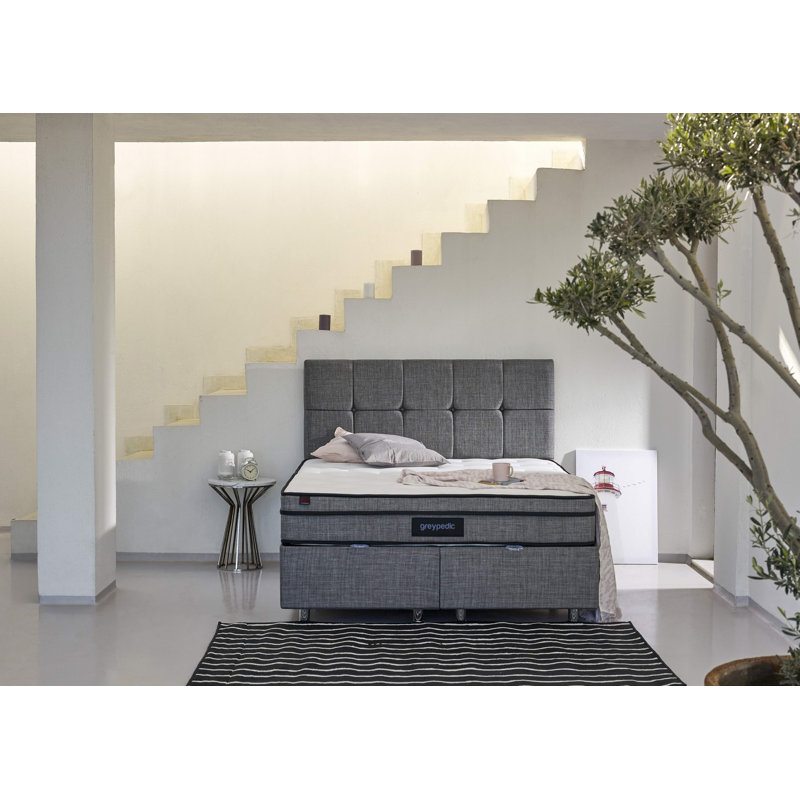 Matelas moyen en mousse East Urban Home Phenile, Grand