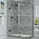 Bromley  32 x 72" Rectangle Hinged Shower Enclosure