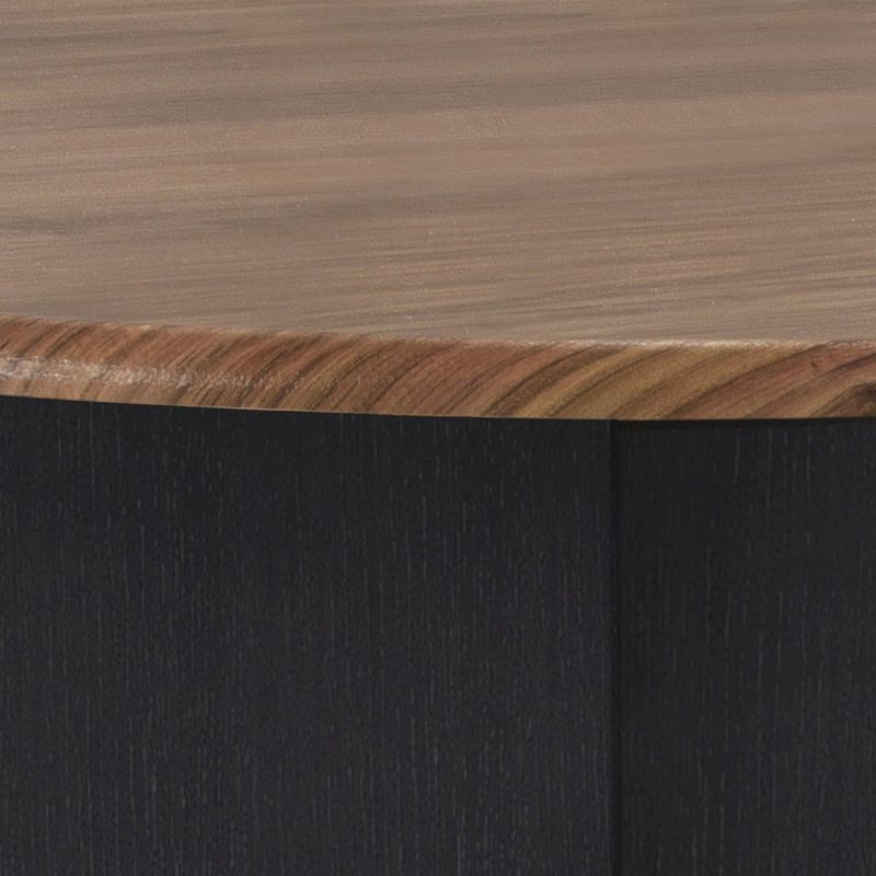 Table basse à 4 pieds avec rangement