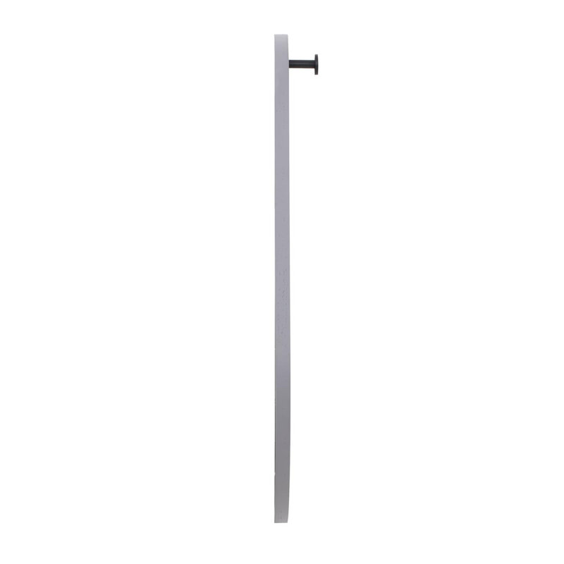 Saldar Solid + Manufactured Wood Wall Mirror