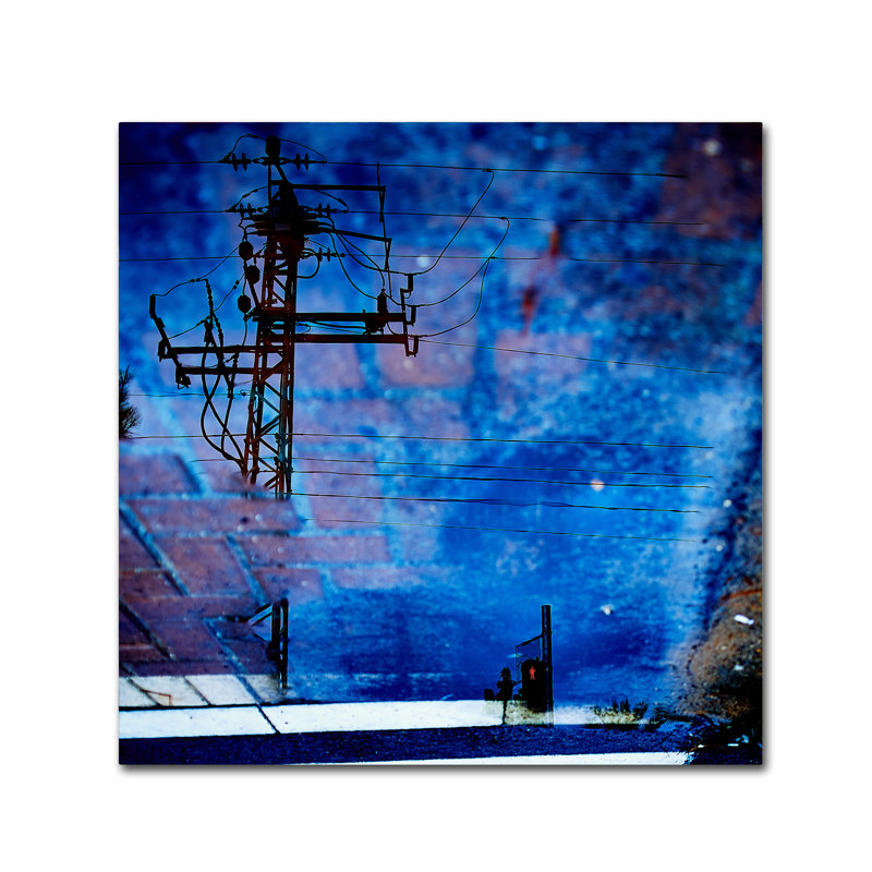 « conversion », reproduction d’impression sur toile tendue, H 18 po x l 18 po