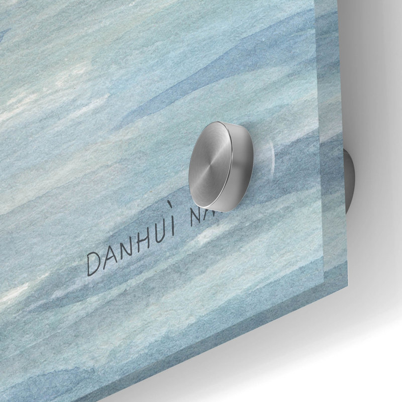 «Full Sail 1 C» par Danhui Nai, art mural en verre acrylique, H 36 po x l 24 po x P 0,2 po