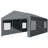 10'X20' Heavy-Duty Dark Grey Carport With Reinforced Galvanized Steel Frame