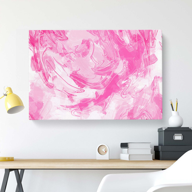 Go My Own Way in Abstract - Wrapped Canvas, 60cm H x 91cm W x 3cm D