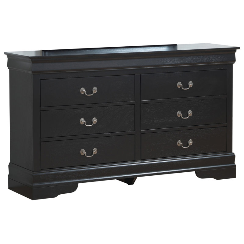 Commode Elegant Traditional, Noir