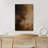 Rich Dark Brown and Warm Golden Brown Blended Wall Accent – Pictures Framed Canvas Print Wall Art-713094546-713094548