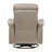Latte Color Leather Upholstered Reclining Chair Swivel Glider Motion Modern Living Room Furniture Comfort Chair 1Pc-1081234972