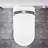Smart Toilet With Elongated Shape, Built - In Bidet, Auto Open/Close, Foot Operated Features, 1.28 Flush, Led Display, And Warm Water System For Bathroom Upgrade-121640359