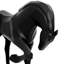 Sculpture de cheval 18 po à facettes-338092379