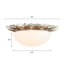 Amauriah Glass Flush Mount
