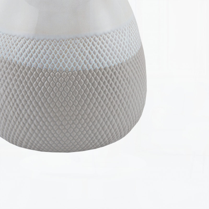 Lampe de table en céramique texturée