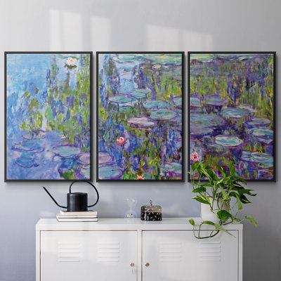 " Water Lilies, 1914 02 " 3 - Pieces