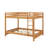 Queen Size Bunk Bed With Ladder-997293673