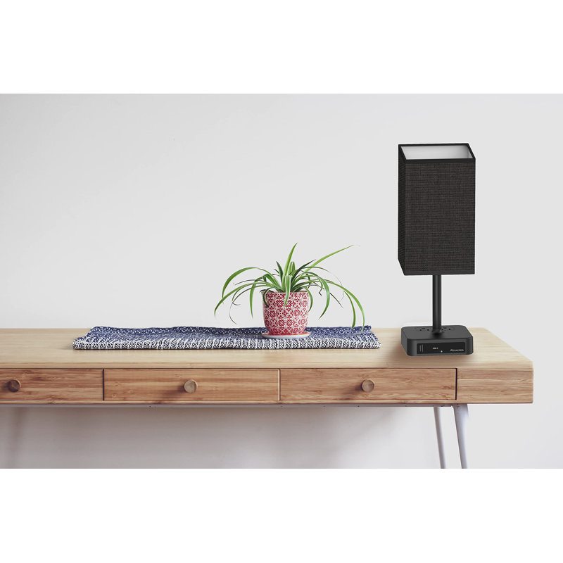 Arundhati Metal Table Lamp, Black