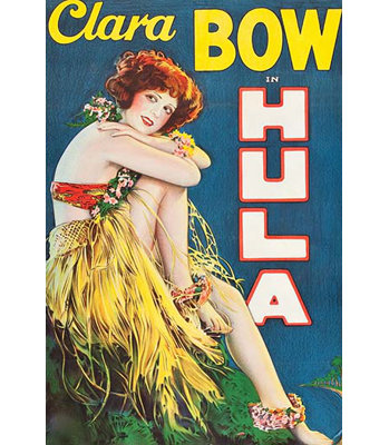 Reproduction d’art publicitaire hula-unframed
