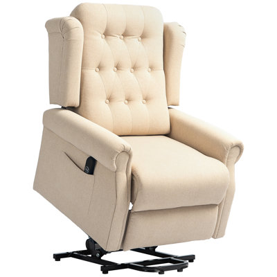 Bamir 94cm Wide Lift Assist Wing Chair Recliner