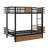 Twin XL Over Twin XL Metal Bunk Bed With Drawers-833946139