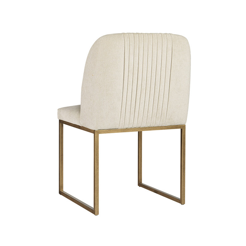 Nevin Upholstered Dining Chair, Muslin