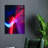 Stunning Tempered Glass Wall Art Painting, 27.6 x 39.4 inches | 100% Tempered Glass, Thickness: 0.16 inches | Elegant Home Decor for Living Room or Office, Durable & Easy to Clean, Perfect Gift Idea