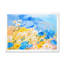 Fleurs de marguerites bleues et blanches - Art sur toile traditionnel-872859040-872859046