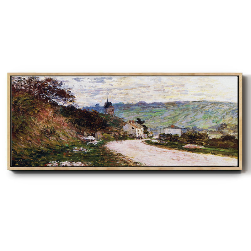 The Road at Vetheuil, 1878 - Toile encadrée