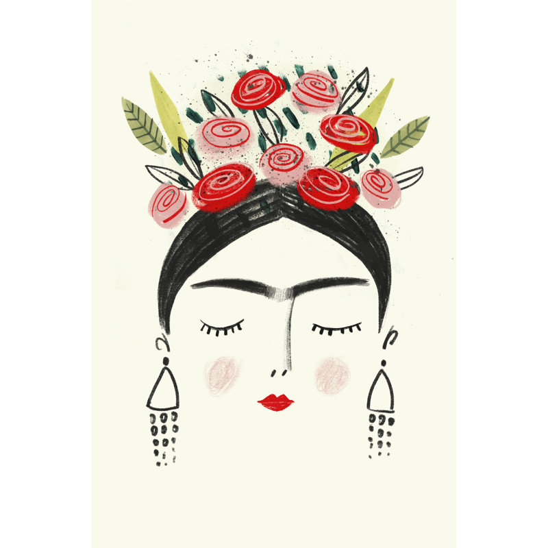 Frida's Dreams I by Victoria Borges - Wrapped Canvas Painting, 122cm H x 81cm W