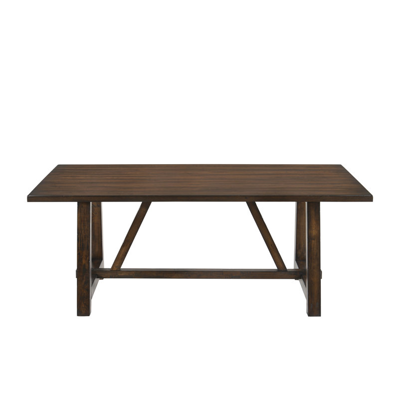 Kaelyn Dark Oak Finish Dining Table