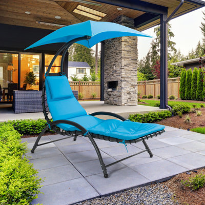 Chaise longue simple avec coussins 65 po Pcihota