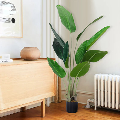 Faux Plant in Nursery Pot
