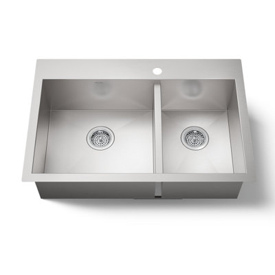 Vault 33" Dual Mount Kitchen Sink