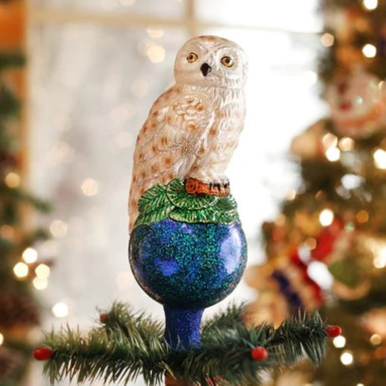 Old World Christmas Owl Tree Topper  Reviews Wayfair Canada