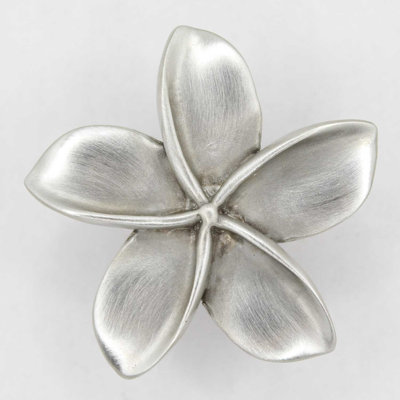 2" Plumeria Flower Medium Knob
