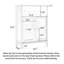 Armoire d'appoint 33,07 po