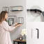 42.9cm W Metal Wall Mounted Shelving Unit