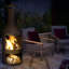 Column Steel Smokeless Chimnea